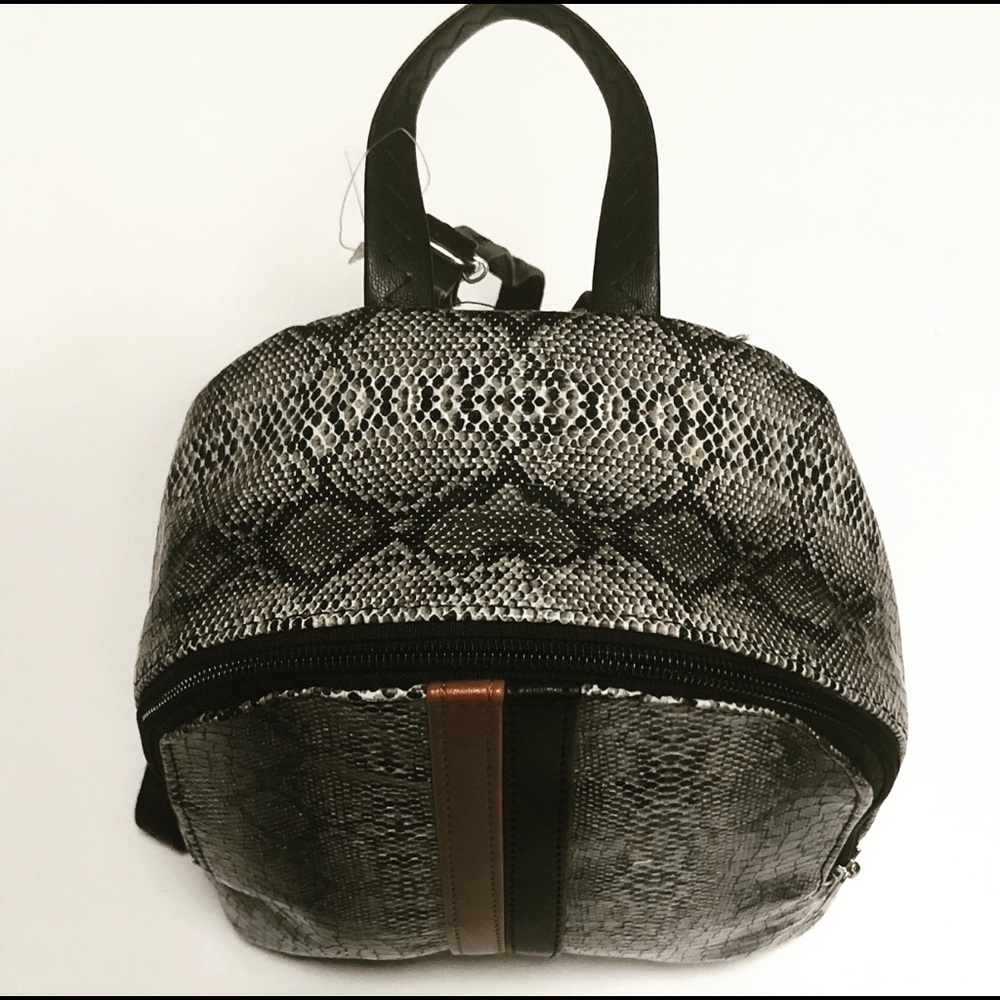 Mini Back Pack Snake Print Design - Picture 3 of 7